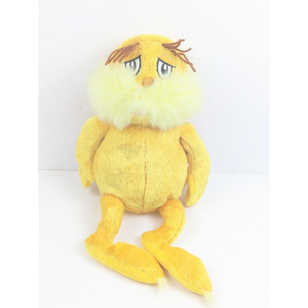 Dr. Seuss SOFT LORAX 14" Plush Stuffed Animal Toy Kohl's 2005 Save The Trees‎